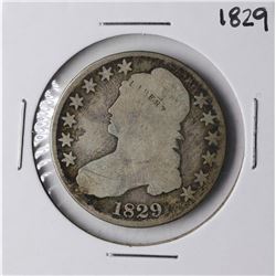 1829 Capped Bust Half Dollar Coin