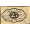 Image 2 : July 17, 1862 Twenty-Five Cents First Issue Fractional Currency Note
