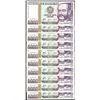Image 1 : Lot of (10) 1988 Peru Cinco Mil Intis Uncirculated Bank Notes
