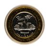 Image 1 : .999 Fine Silver Flamingo Casino Laughlin, NV $10 Limited Edition Gaming Token
