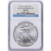 Image 1 : 2011 $1 American Silver Eagle Coin NGC MS70