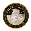 Image 2 : .999 Silver Chief Medicine Crow $10 Limited Native American Series Gaming Token