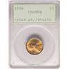 Image 1 : 1926 Lincoln Wheat Cent Coin PCGS MS65RD Green Rattler Holder