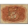 Image 2 : March 3, 1863 Five Cents Second Issue Fractional Currency Note