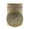 Image 2 : Roll of (20) Brilliant Uncirculated 1923 $1 Peace Silver Dollar Coins