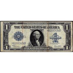 1923 $1 Silver Certificate Note