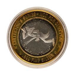 .999 Fine Silver Trump's Castle Atlantic City, NJ $10 Limited Edition Gaming Tok