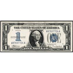 1934 $1 Funnyback Silver Certificate Note
