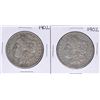 Image 1 : Lot of (2) 1902 $1 Morgan Silver Dollar Coins