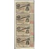 Image 1 : Uncut Sheet of (4) State of Louisiana Baby Bond Obsolete Notes