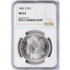 Image 1 : 1882-S $1 Morgan Silver Dollar Coin NGC MS63