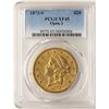 Image 1 : 1873-S Open 3 $20 Liberty Head Double Eagle Gold Coin PCGS XF45