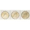 Image 2 : Lot of (3) 1925-S $1 Peace Silver Dollar Coins