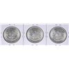 Image 2 : Lot of (3) 1886 $1 Morgan Silver Dollar Coins