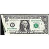 Image 1 : 1985 $1 Federal Reserve Note Printed Fold Over ERROR