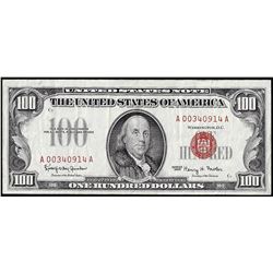 1966 $100 Legal Tender Note