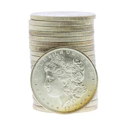 Roll of (20) Brilliant Uncirculated 1880-S $1 Morgan Silver Dollar Coins