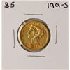 Image 1 : 1901-S $5 Liberty Head Half Eagle Gold Coin