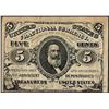 Image 1 : March 3, 1863 Five Cents Third Issue Fractional Currency Note