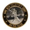 Image 2 : .999 Silver Babe Ruth Collector's Series $10 Casino Limited Edition Gaming Token