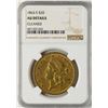 Image 1 : 1863-S $20 Liberty Head Gold Coin NGC AU Details
