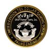 Image 1 : .999 Fine Silver Palms Las Vegas, Nevada $10 Limited Edition Gaming Token