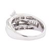 Image 3 : 14KT White Gold 1.65 ctw Diamond Ring