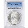 Image 1 : 1881-S $1 Morgan Silver Dollar Coin PCGS MS63