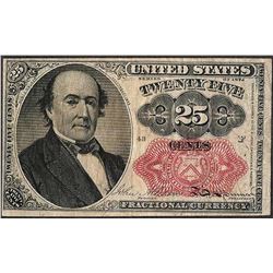 1874 Twenty-Five Cents Fifth Issue Fractional Currency Note