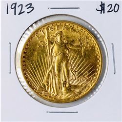 1923 $20 St. Gaudens Double Eagle Gold Coin