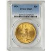 Image 1 : 1924 $20 St. Gaudens Double Eagle Gold Coin PCGS MS65