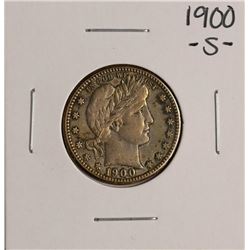 1900-S Barber Half Dollar Coin
