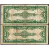Image 2 : Lot of (2) 1923 $1 Silver Certificate Notes