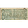 Image 2 : 1864 $20 Confederate States of America Note