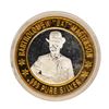 Image 1 : .999 Fine Silver Bartholomew Bat Masterson $10 Limited Edition Gaming Token