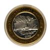 Image 2 : .999 Fine Silver Flamingo Casino Laughlin, NV $10 Limited Edition Gaming Token