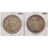 Image 1 : Lot of (2) 1886 $1 Morgan Silver Dollar Coins