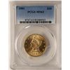 Image 1 : 1901 $10 Liberty Head Eagle Gold Coin PCGS MS63