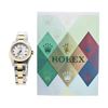 Image 4 : Rolex Ladies 18KT Two Tone Gold Datejust Wristwatch