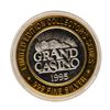 Image 1 : .999 Fine Silver Grand Casino $10 Limited Edition Gaming Token