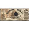 Image 1 : 1861 $20 Confederate States of America Note