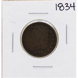 1834 Draped Bust Half Cent Coin