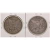 Image 2 : Lot of (2) 1898-S $1 Morgan Silver Dollar Coins