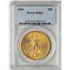 Image 1 : 1924 $20 St. Gaudens Double Eagle Gold Coin PCGS MS63
