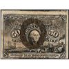 Image 1 : March 3, 1863 Fifty Cents Second Issue Fractional Currency Note Red Back