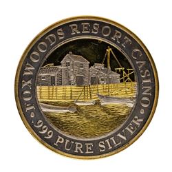 .999 Fine Silver Foxwoods Resort Casino $10 Limited Edition Gaming Token