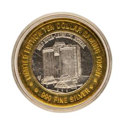 .999 Fine Silver Gold River Laughlin, Nevada $10 Limited Edition Gaming Token