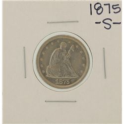 1875-S Twenty Cent Piece Coin