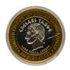 Image 1 : .999 Fine Silver Caesars Lake Tahoe, NV $10 Limited Edition Gaming Token