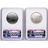 Image 3 : Opening Day 2014-D & 2014-S Baseball Hall of Fame Half Dollar Coins NGC MS70/PF7